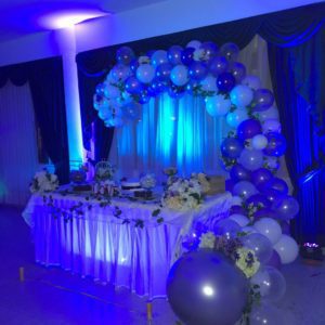 decoracion 15 años con globos